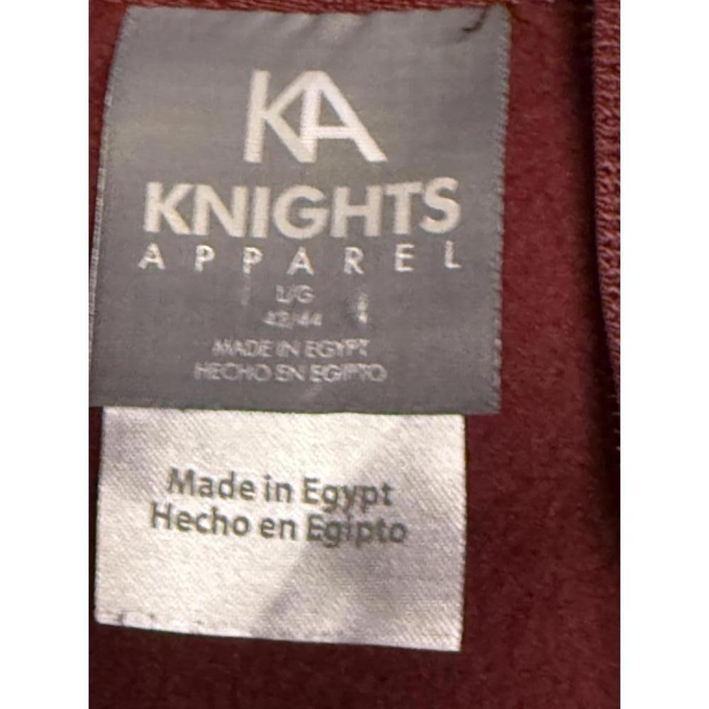 ASU Sun Devils Knights Apparel Maroon Quarter Zip Pullover Sweatshirt L - Picture 5 of 7